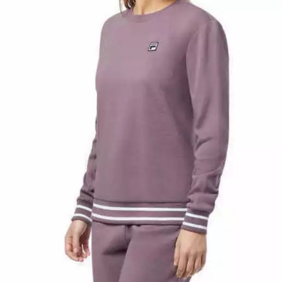 NWOT
FILA 
Ladies' Natalie French Terry Crew Neck Sweatshirt - Picture 2 of 4